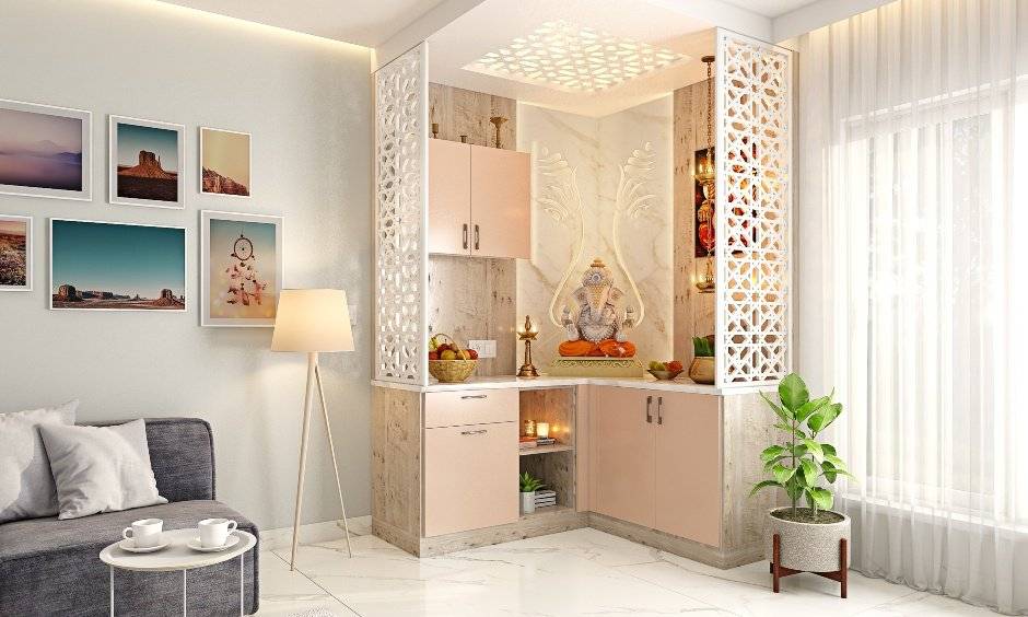 l-shaped-puja-unit-design-blush-pink